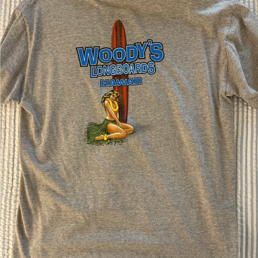 Woodys Longboard tshirt